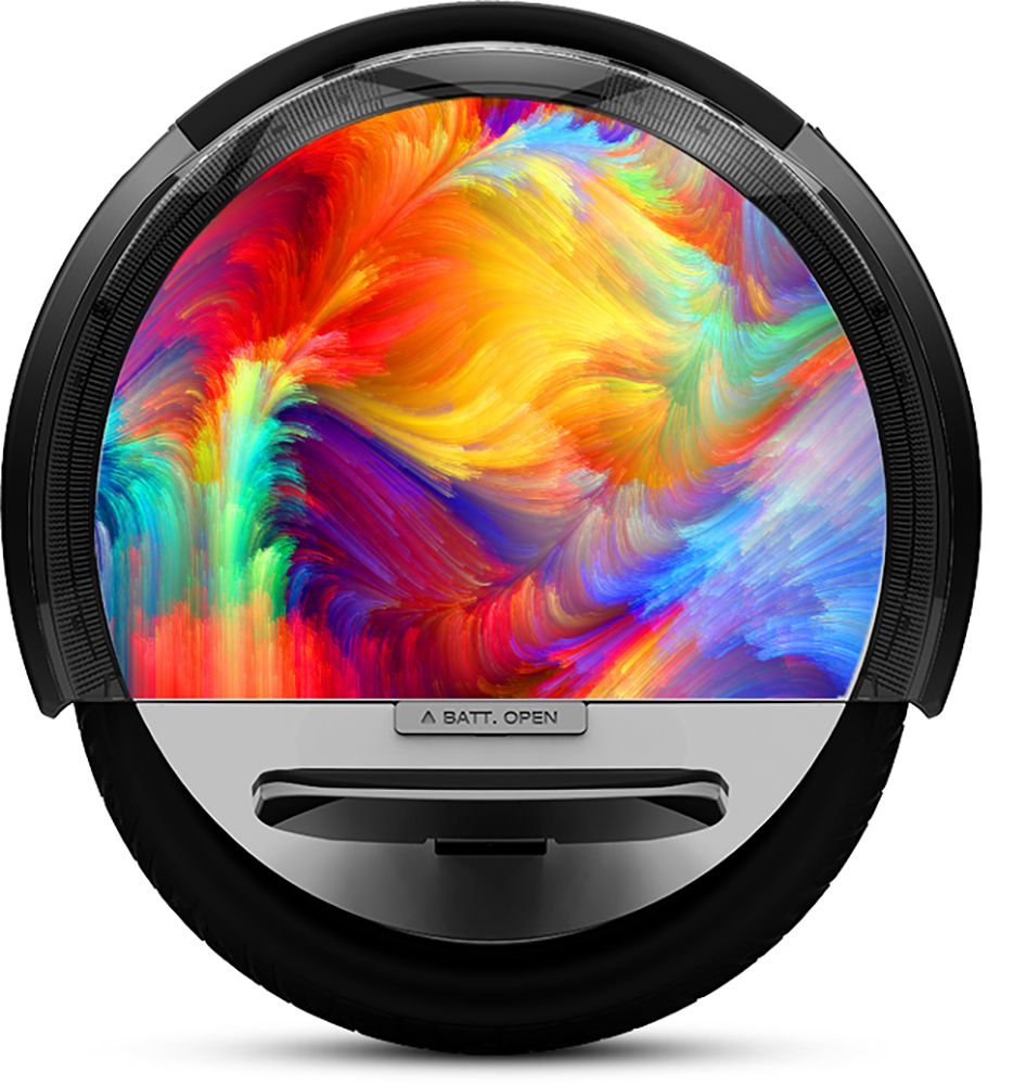 Electric Unicycle with a unique two battery compartments design